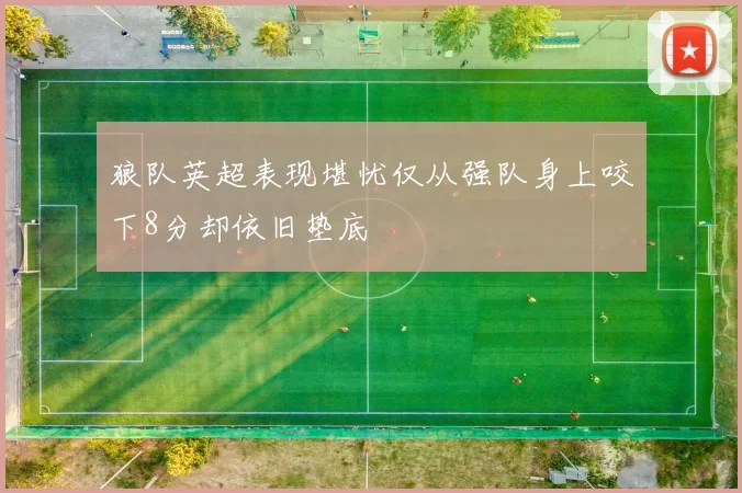 狼队英超表现堪忧仅从强队身上咬下8分却依旧垫底
